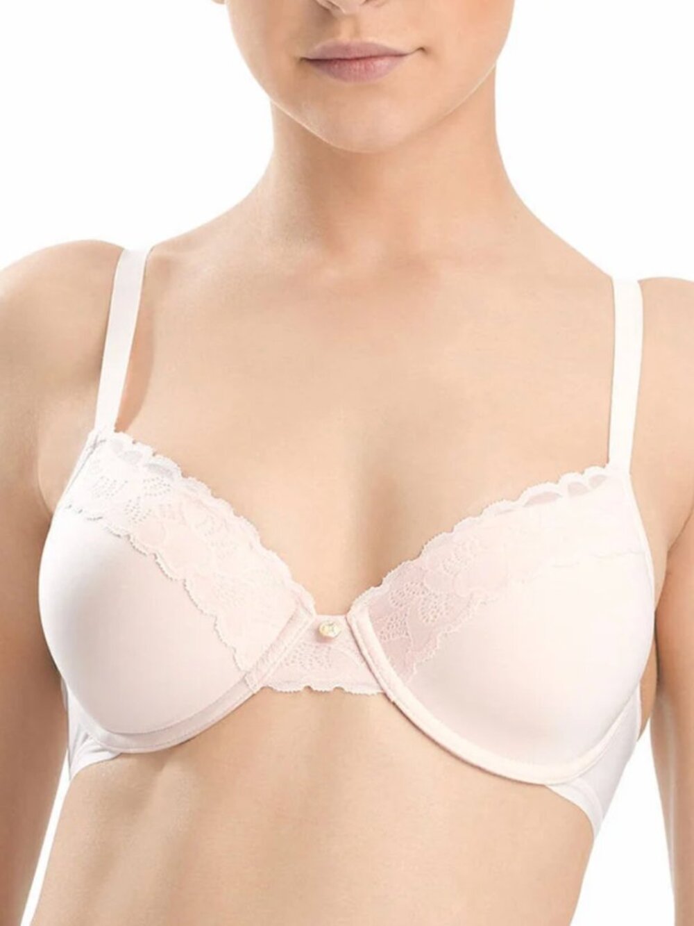 Natori 736044 Hidden Glamour Full-Fit Contour Underwire Bra Beige 38C